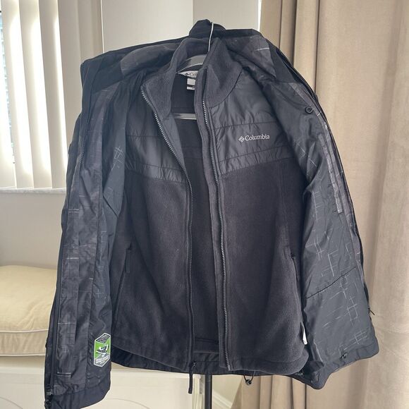 Columbia Interchange Bugaboo Insulated 3in 1 Ski Jacket Womens Sz S - Picture 4 of 16